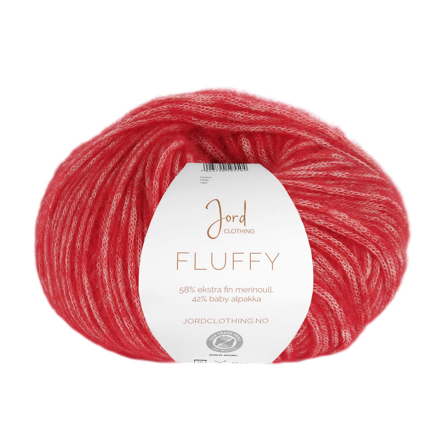 Fluffy Finjakke Strikkepakke