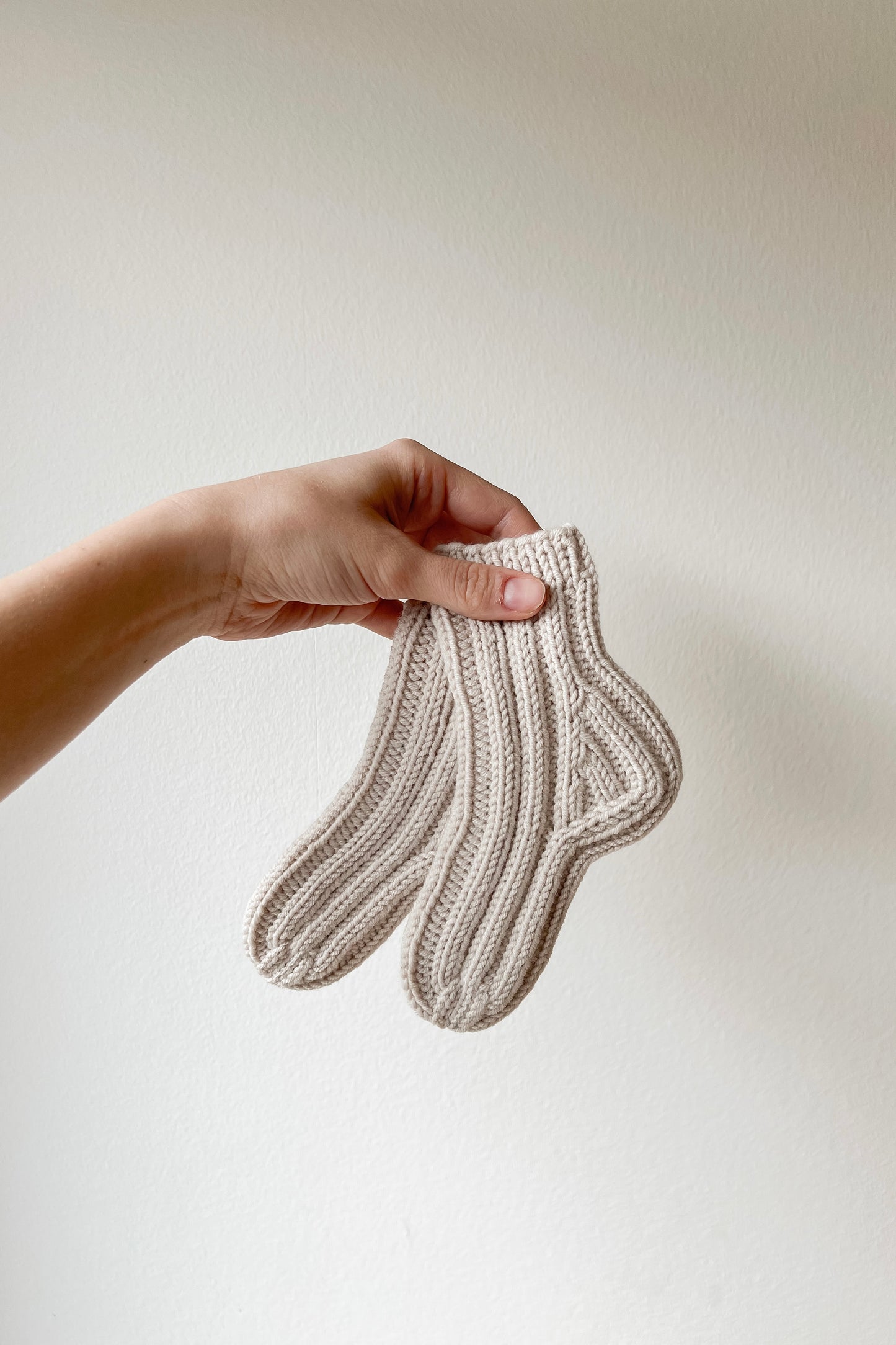 Simple Rib Socks