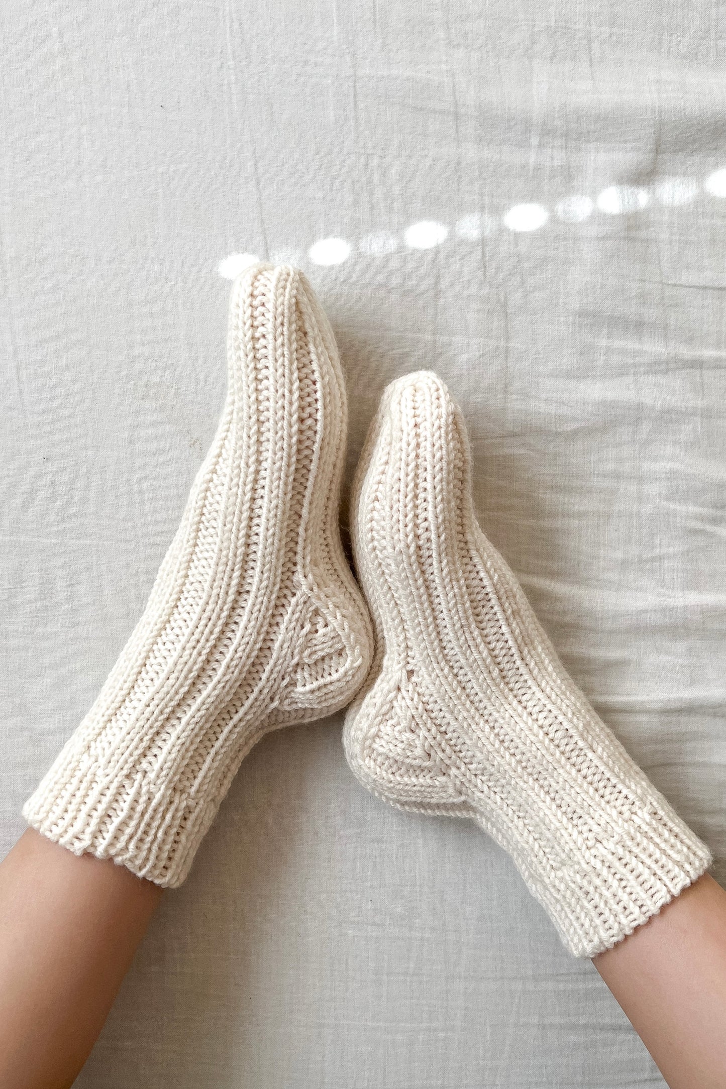 Simple Rib Socks