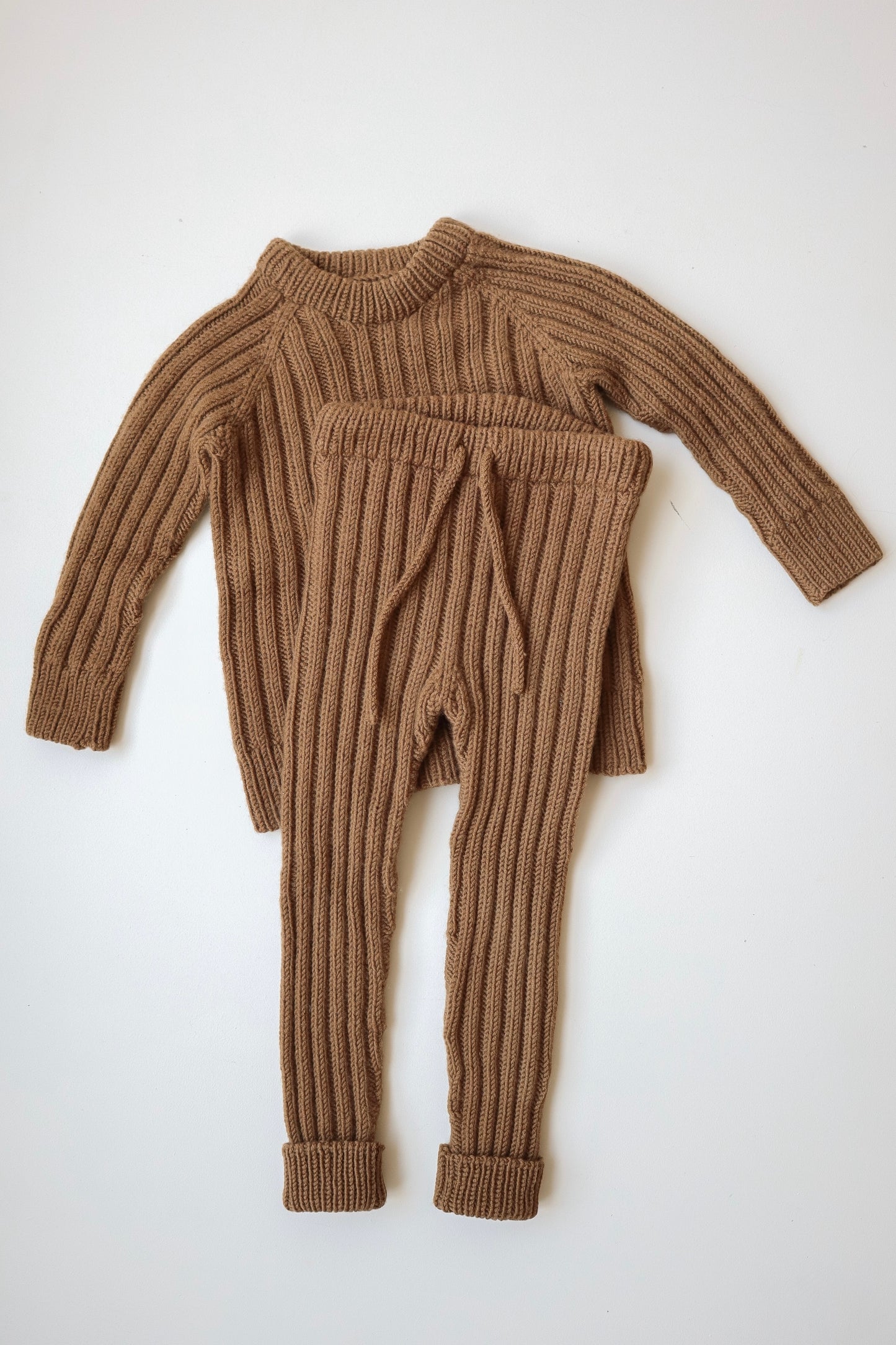 Chunky Ribbsett Strikkepakke