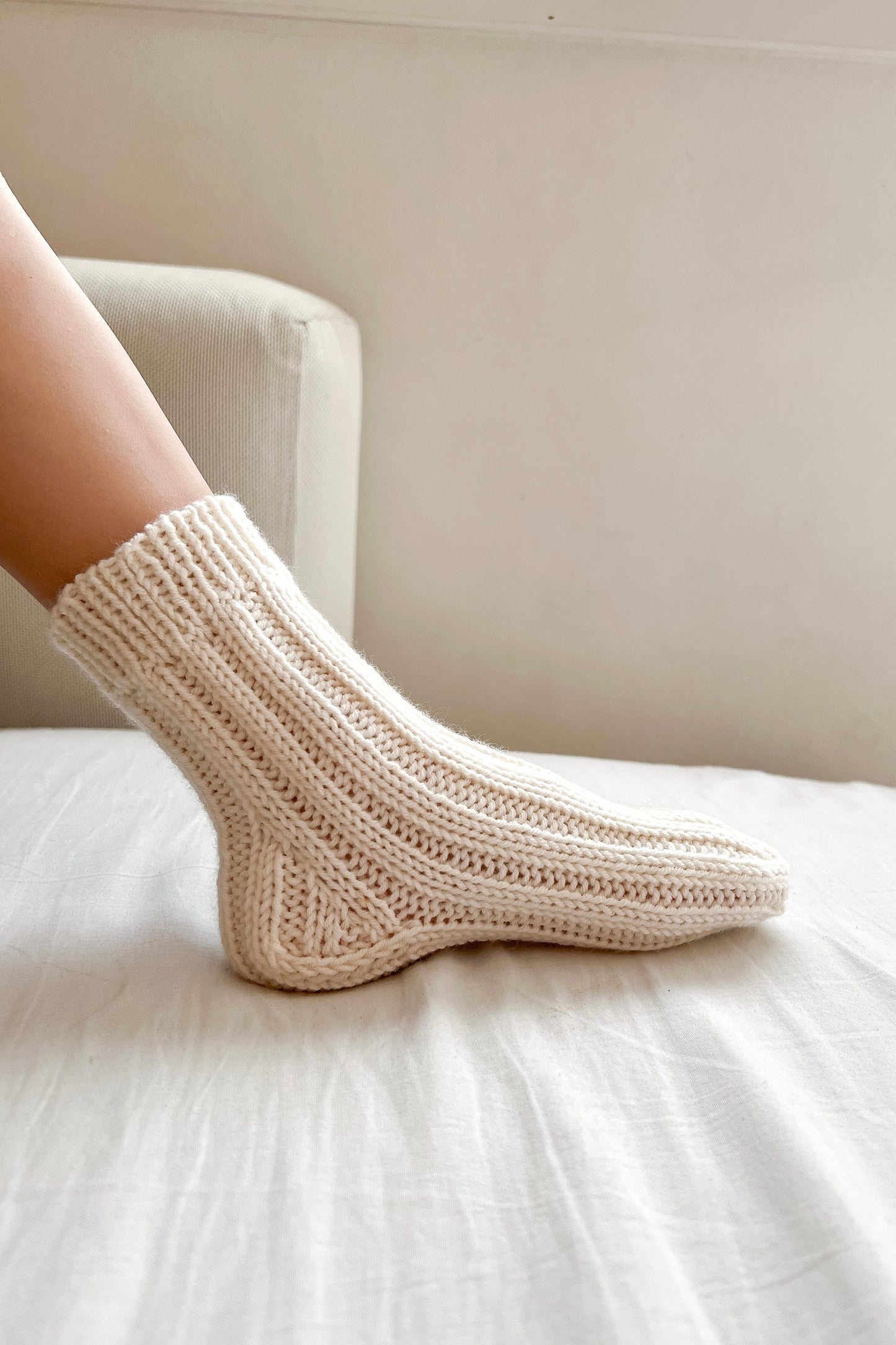 Simple Rib Socks