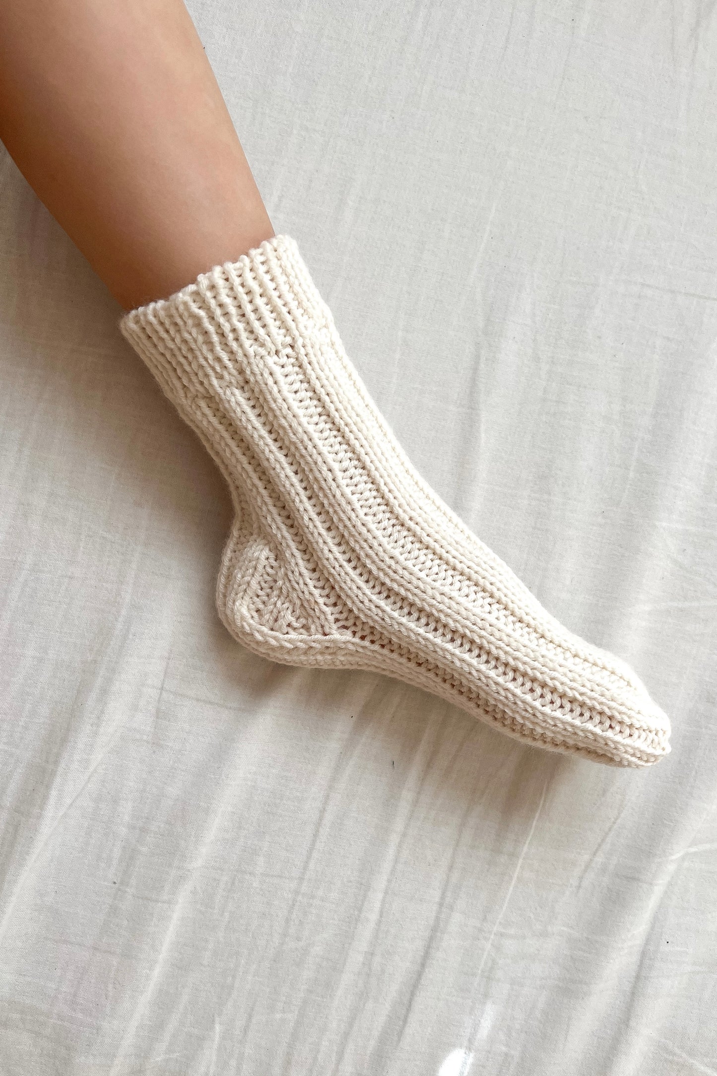 Simple Rib Socks