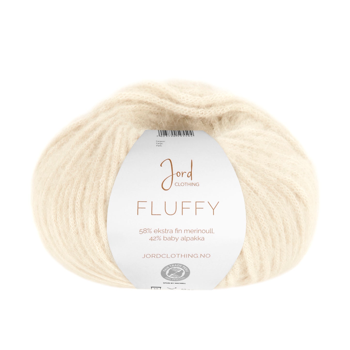 Fluffy Babyteppe Strikkepakke